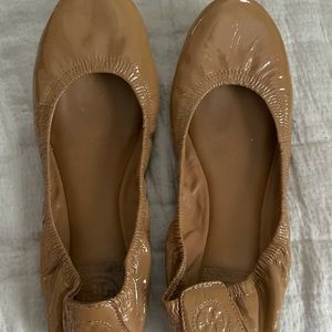 Tory Burch patent leather ballet flats sz 9